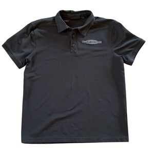 Harley-Davidson Black Short Sleeve‎ Polo Shirt Size Large